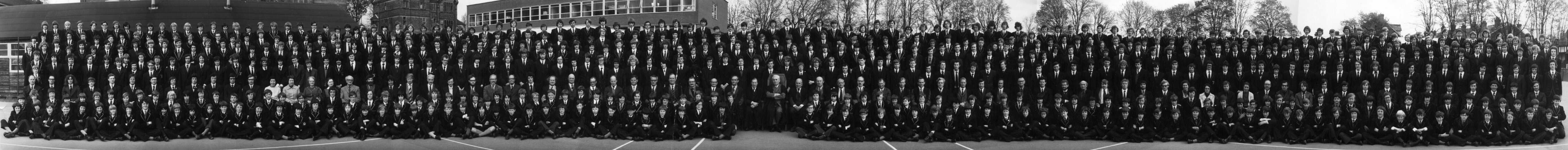 School photo taken in May 1975