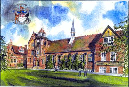 artwork of front of school